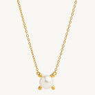 Yellow Gold Moana Pearl Necklace