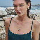 Blue Lagoon Pearl Necklace