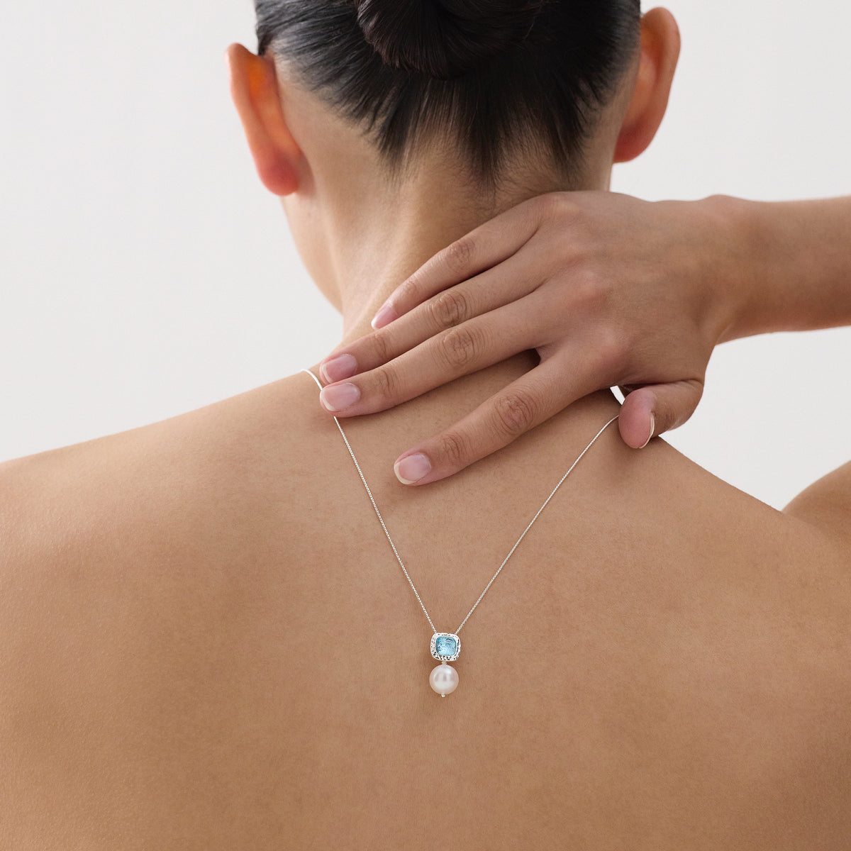 Blue Lagoon Pearl Necklace