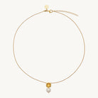 Coral Kiss Pearl Necklace