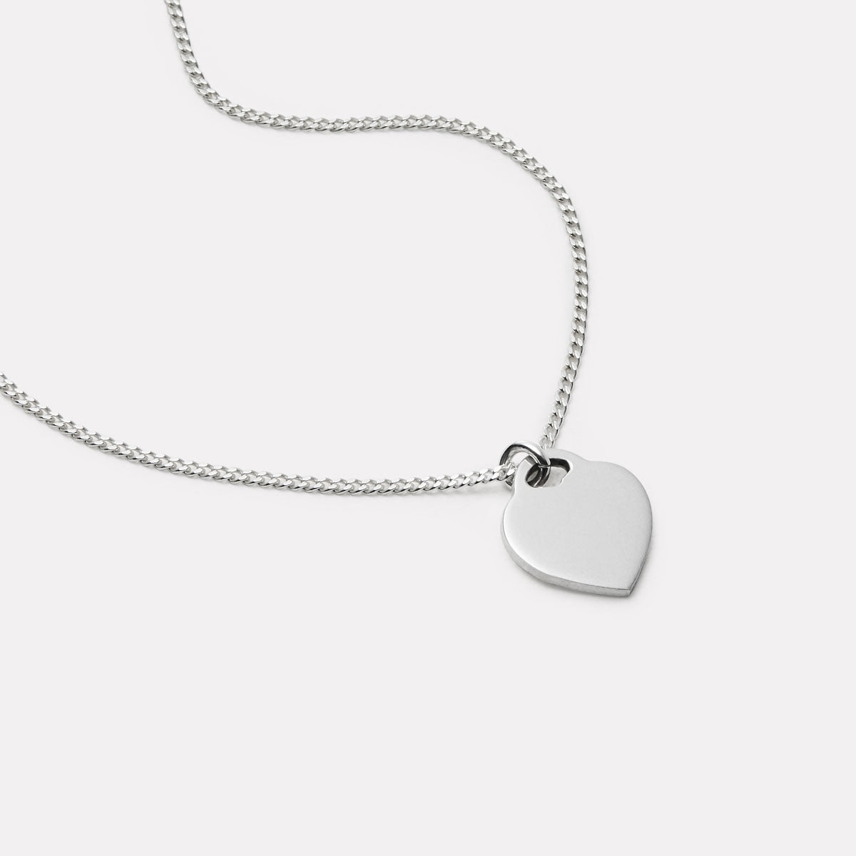 Sterling Silver Promise Necklace