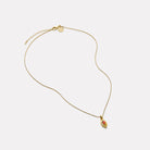 Horizon Garnet Necklace