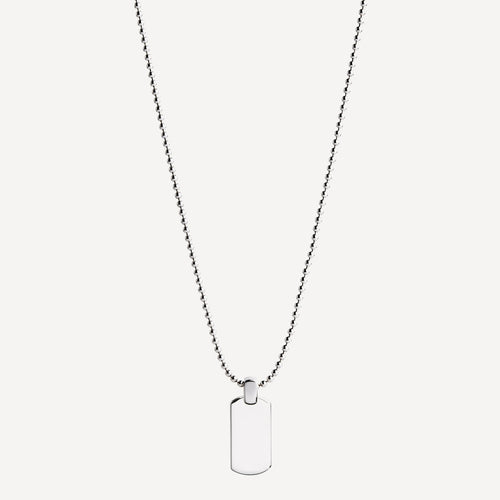 Insignia Men's Silver Dog Tag Necklace – NAJO