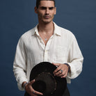 Moto Men’s Silver Dog Tag Pendant