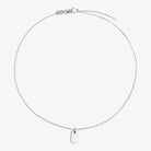 Moto Men’s Silver Dog Tag Pendant