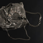 Nero Men’s Steel Curb Chain Necklace (Bold)