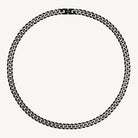 Nero Men’s Steel Curb Chain Necklace (Bold)