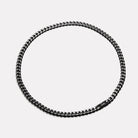Nero Men’s Steel Curb Chain Necklace (Bold)