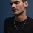 Nero Men’s Steel Curb Chain Necklace