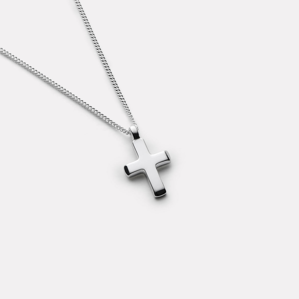 Sterling Silver Vesper Men's Necklace