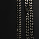 Nero Men’s Steel Curb Chain Necklace (Bold)