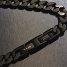 Nero Men’s Steel Curb Chain Necklace (Bold)