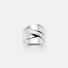 Sterling Silver Somersault Ring