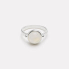 Sterling Silver Garland Moonstone Ring