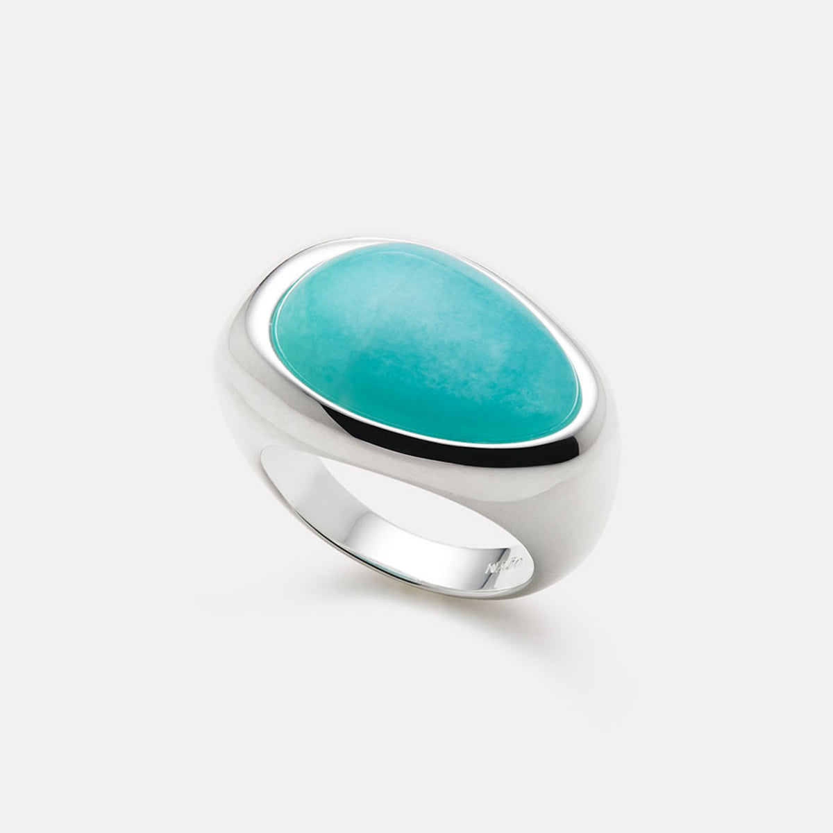 Sterling Silver Emergence Amazonite Ring