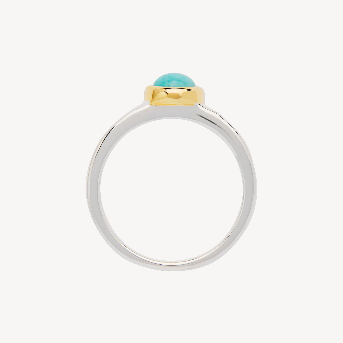 Solace 2-Tone Amazonite Ring