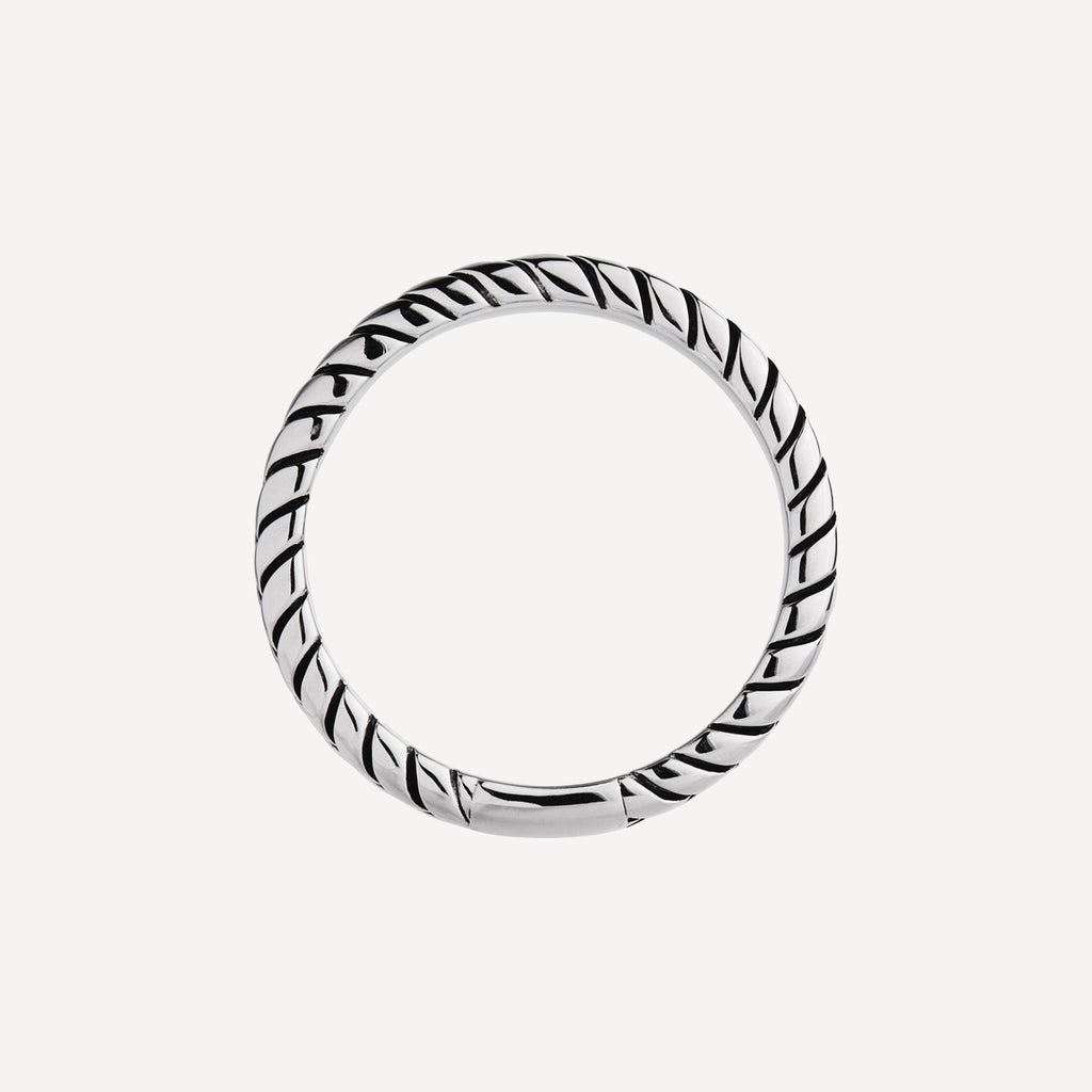 Tessera Men’s Silver Ring