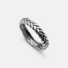 Sterling Silver Tessera Men’s Silver Ring