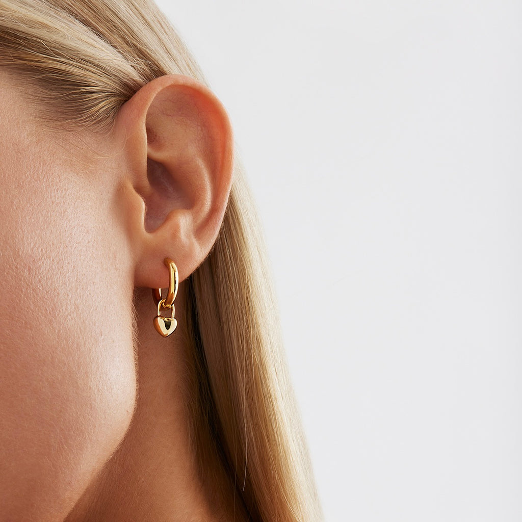 Amore Hoop Earrings