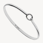 Sterling Silver 60mm Oh Honey Bangle