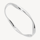 Sterling Silver Large Garden of Eden Bangle (68mm)