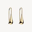 Yellow Gold My Silent Tears Earring