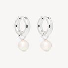 Sterling Silver Ms Perla Earring