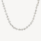 Sterling Silver Small Spratling Necklace (45cm)