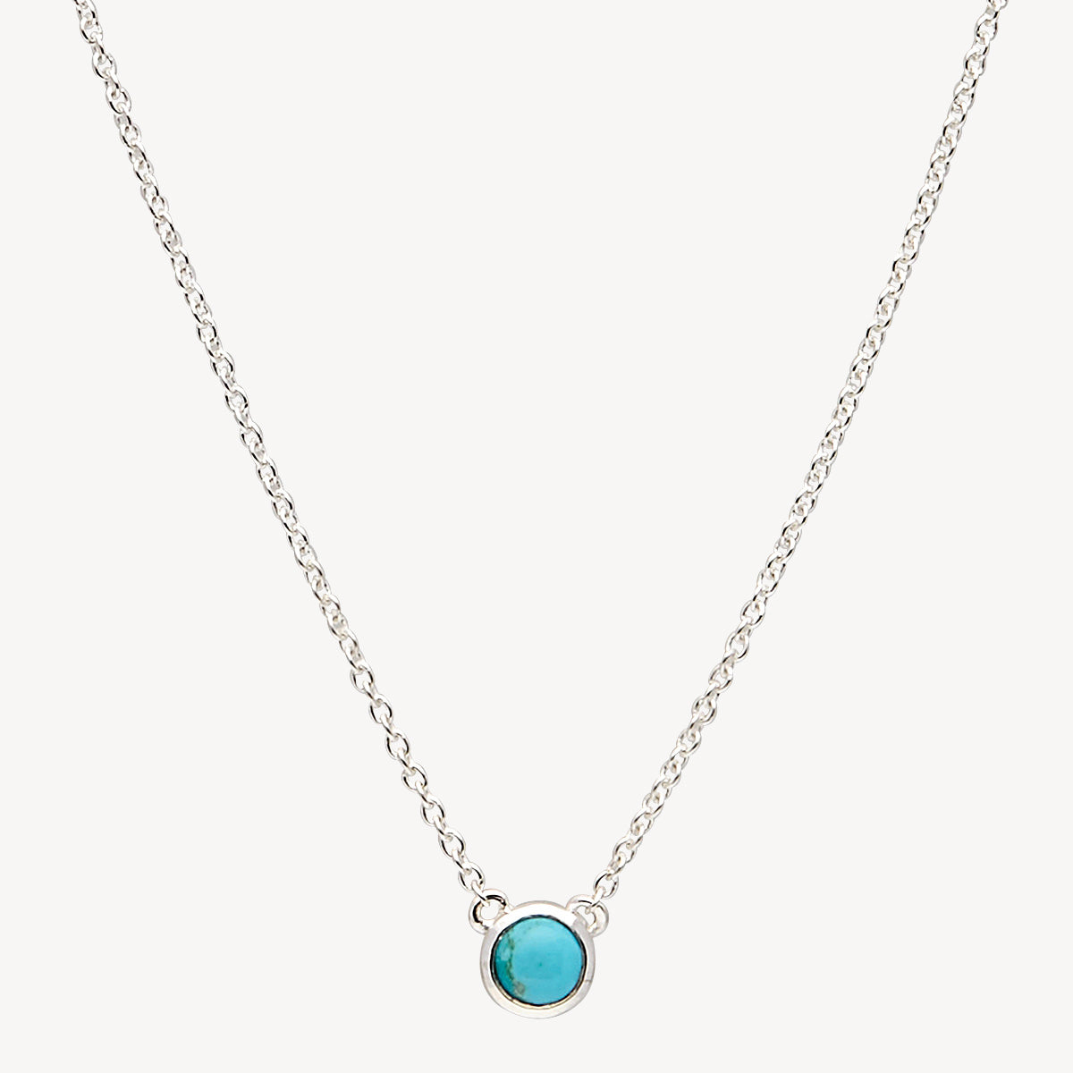 Sterling Silver Heavenly Turquoise Necklace