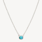 Sterling Silver Heavenly Turquoise Necklace